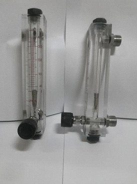 Acrylic Body Rotameter for Nitrogen gas in 0-400 LPM